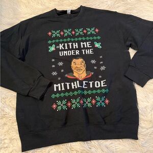 Adults Mike Tyson funny Christmas sweater (X2)